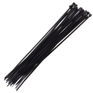 Abraçadeira Preta de Nylon 2,5 x 200mm 20 Unidades BEMFIXA-9284
