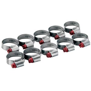 Abraçadeira de Aço 14/22 Pol. para Mangueira de 1/2 Pol. com 10 Peças ARCOM ARCDAL-K-020-K10