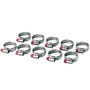Abraçadeira de Aço 19 x 27 mm para Mangueira de 3/4 Pol. com 10 Peças ARCOM ARCDAL-K-021-K10