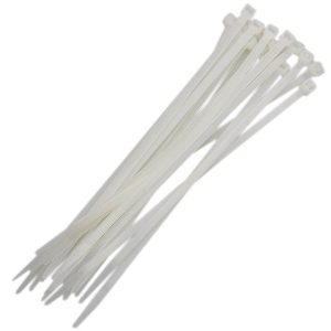 Abraçadeira de Nylon 200 x 4,8mm Branca 20 unidades VONDER-2815200048