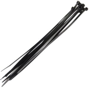 Abraçadeira de Nylon 280 x 4,8mm Preta 10 unidades VONDER-2815280011