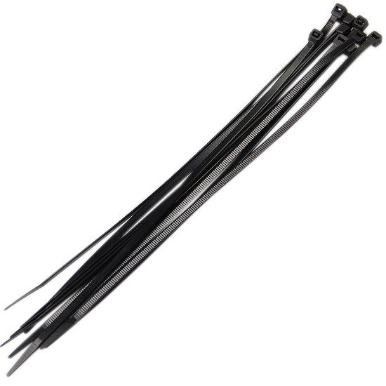 Abraçadeira de Nylon 280 x 4,8mm Preta 10 unidades VONDER-2815280011