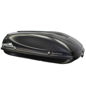 Bagageiro de Teto JetBag Conquest Preto 370 Litros. SPORT RACK-689090
