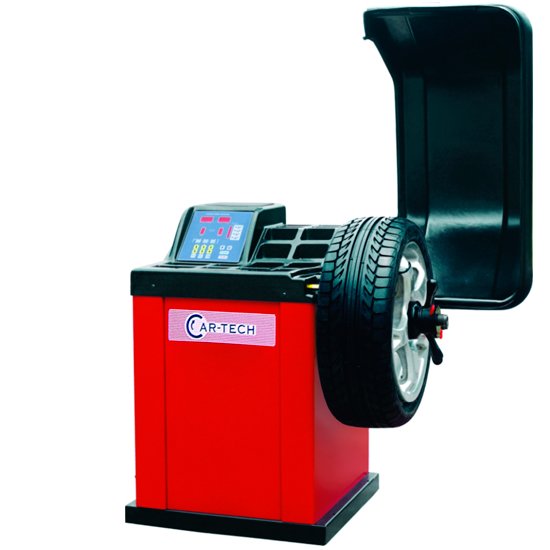 Balanceadora Motorizada Vermelha Monofásica 220V CAR-TECH-CT450