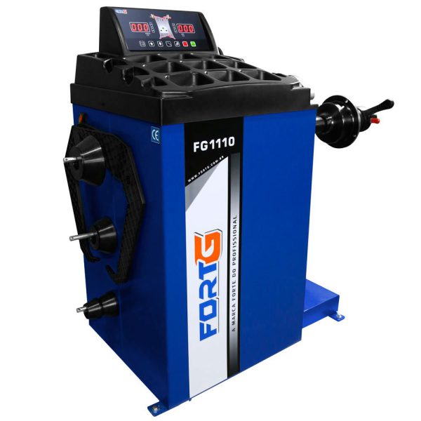 Balanceadora de Rodas Automática Azul 220V Monofásica FORTGPRO-FG1110