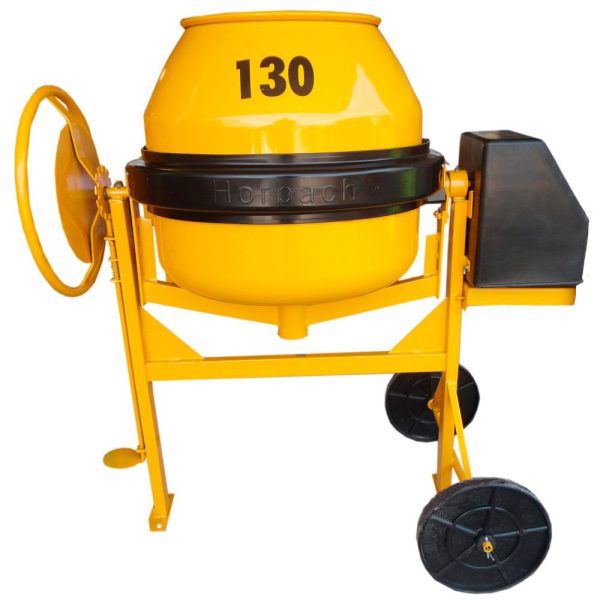 Betoneira 130 Litros Monofásico 1/3CV 4 Polos 220V com Kit de segurança HORBACH-BM130
