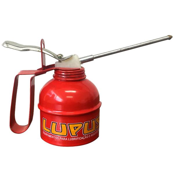 Bomba Almotolia Manual 250ml com Bico Rígido LUPUS-2007-V
