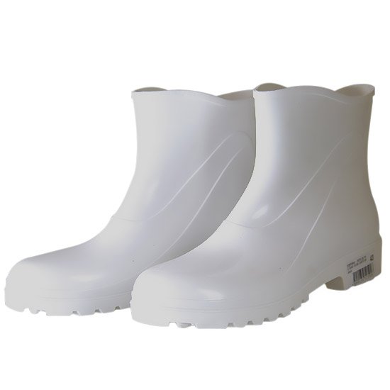 Bota Impermeável de PVC Acqua Flex com Cano Extra Curto Branco N° 41 BRACOL-82BPE600ECB41