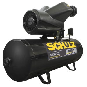 Compressor de Ar Audaz 5HP 20 Pés 200L 175 PSI 220/380V – Trifásico SCHULZ-MCSV20/200
