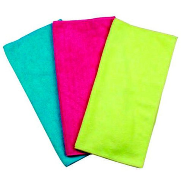 Conjunto de Toalhas Absorventes com 3 Unidades 400 x 400mm LUPUS-0361