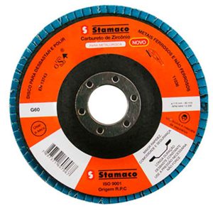 Disco Flap 115mm Grão 60 para Metal STAMACO-7067