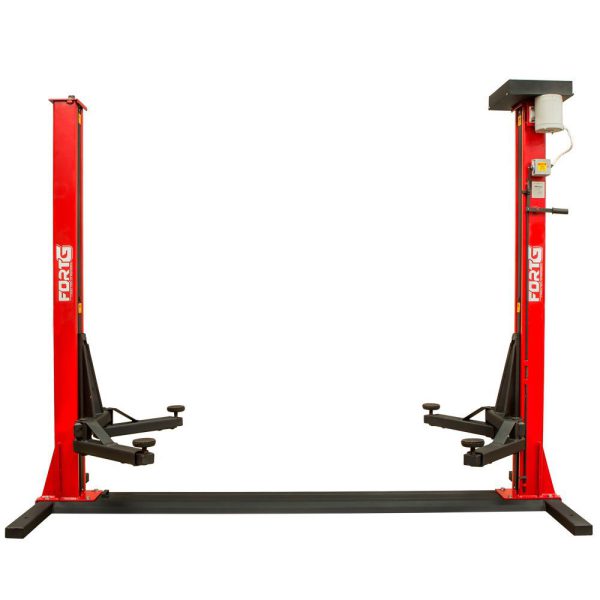 Elevador Automotivo Vermelho de 2500Kg Trifásico 220V FORTG-1350