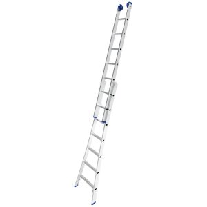 Escada Extensível 3 em 1 2 x 7 Degraus em Alumínio MOR-5203