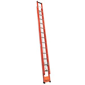 Escada Extensível Vazada Uso Profissional 4,50 x 7,80m em Fibra de Vidro 25 degraus WBERTOLO-EAFV25