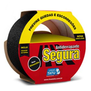 Fita Antiderrapante Segura Preta 50 x 5000mm LIXAS TATU-T25500602034