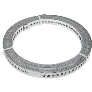 Fita de aço perfurada 19 mm x 0,40 mm x 30 m VONDER-2808019030