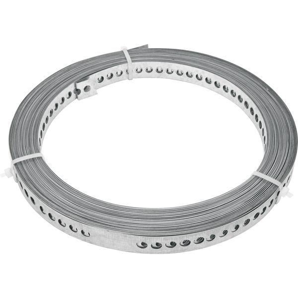 Fita de aço perfurada 19 mm x 0,40 mm x 30 m VONDER-2808019030