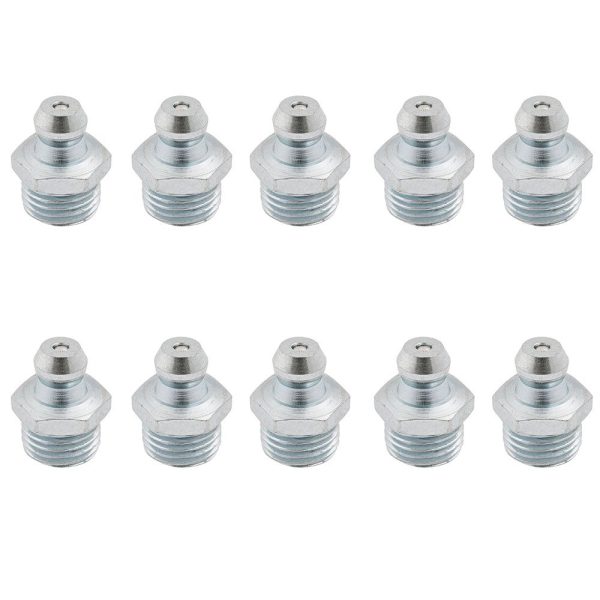 Graxeira M 6 mm Reta Passo 1 com 10 Peças VONDER-5128006000