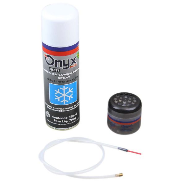 Kit Limpa Ar Condicionado com Aromatizante Air Clean ONYX-ON-368