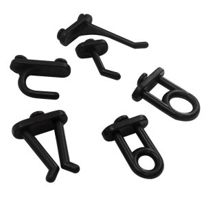 Kit Misto de Ganchos Plásticos para Painel de Ferramentas com 24 Peças PRESTO-40415