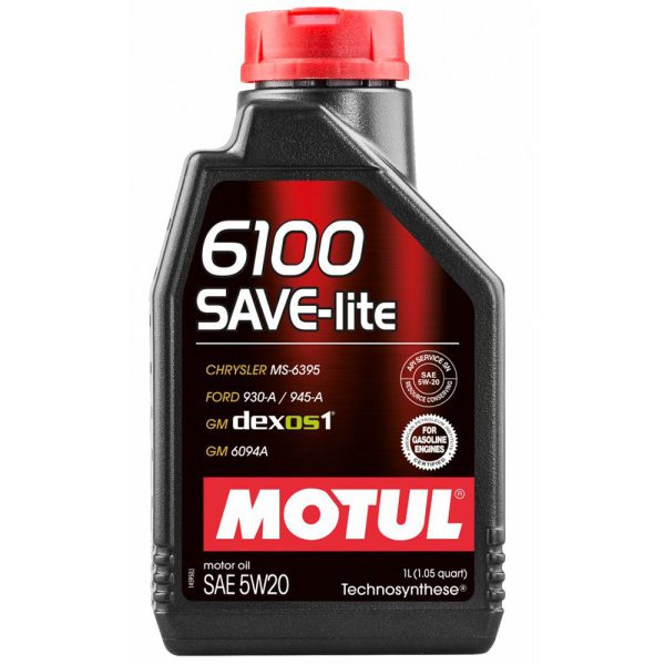 Lubrificante 5W20 para Motores 1L Save Lite MOTUL-MT629
