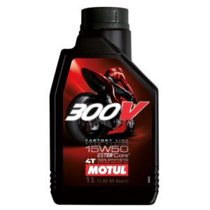 Lubrificante 300V 15W50 1L Factory Line Road Racing para Motocicletas MOTUL-MT308