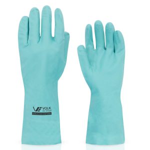 Luva Nitrílica com Forro Standard Verde – Grande VOLK-10.65.018.03-G