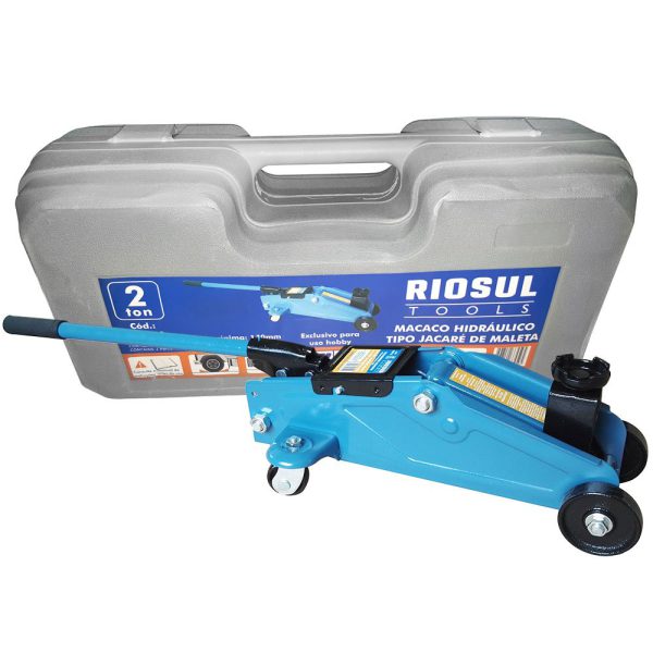 Macaco Jacaré 2 Toneladas com Maleta RIOSUL TOOLS-R07-0010