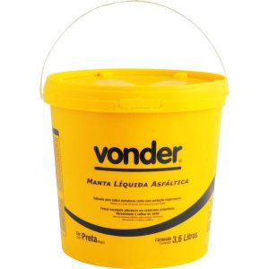 Manta Líquida Asfáltica 3,6 Litros VONDER-5199000360