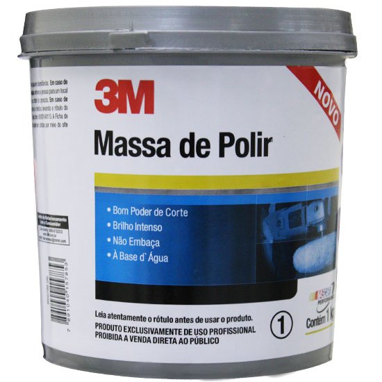 Massa de Polir 1kg 3M-HB004226633