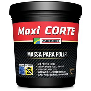 Massa para Polir Maxi Corte 1Kg MAXI RUBBER-6MH050