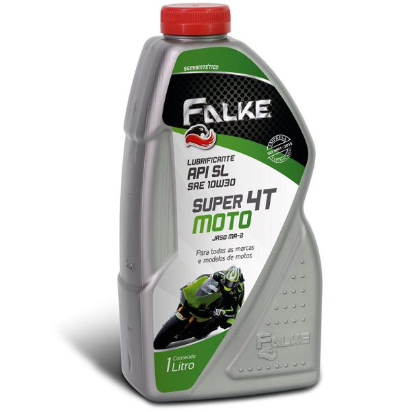Óleo Lubrificante Super Moto 4T API SL SAE 10W30 1L FALKE-T3FA0067