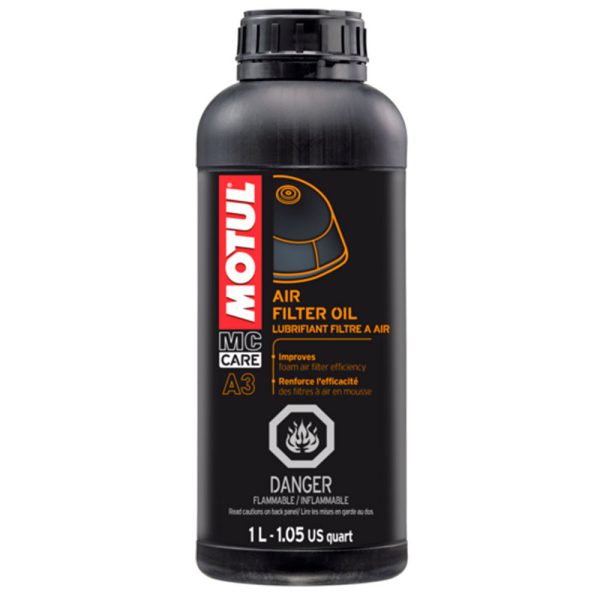 Óleo Lubrificante A3 para Filtros de Ar de Motos 1L Azul MOTUL-MT374