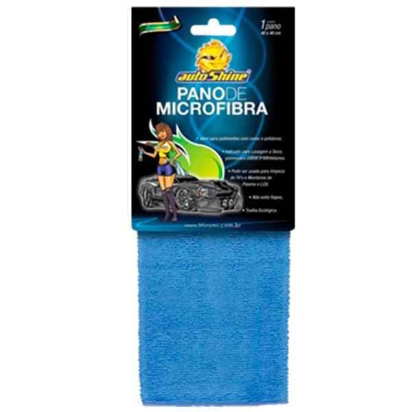 Pano de Microfibra 38 x 38cm AUTO SHINE-10007
