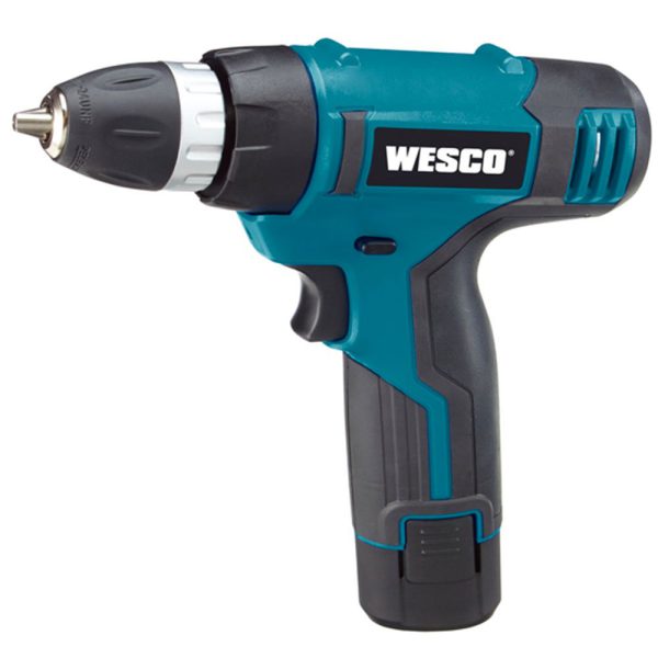 Parafusadeira/Furadeira a Bateria 12V Lítio 3/8 Pol. com Carregador Bivolt WESCO-WS2532