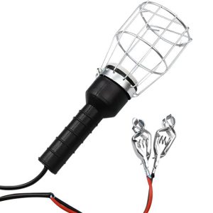 Pendente de Luz Tipo Gaiola para Bateria 12V sem Lâmpada RONDON-BAT12V
