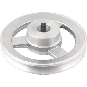 Polia de Alumínio 150 mm 1 Canal Perfil A com Furo 24 mm VONDER-6677024150