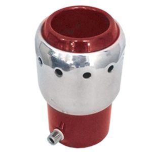 Ponteira para Escapamento Linha Turbo 032 Curva 2 1/16 Pol. Vermelha ESTAMPARIA PAULISTA-EP-032