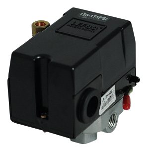 Pressostato 125/175 PSI com Válvula, Chave e Manifold 4 Vias CHIAPERINI-14530