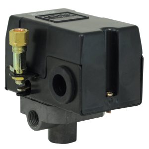 Pressostato para Compressor de Baixa Pressão 80/120 PSI com Válvula, Chave e Manifold 4 Vias CHIAPERINI-1346