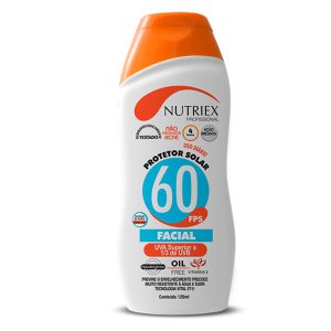 Protetor Solar Facial FPS 60 1/3 UVA 120 ml NUTRIEX-61093