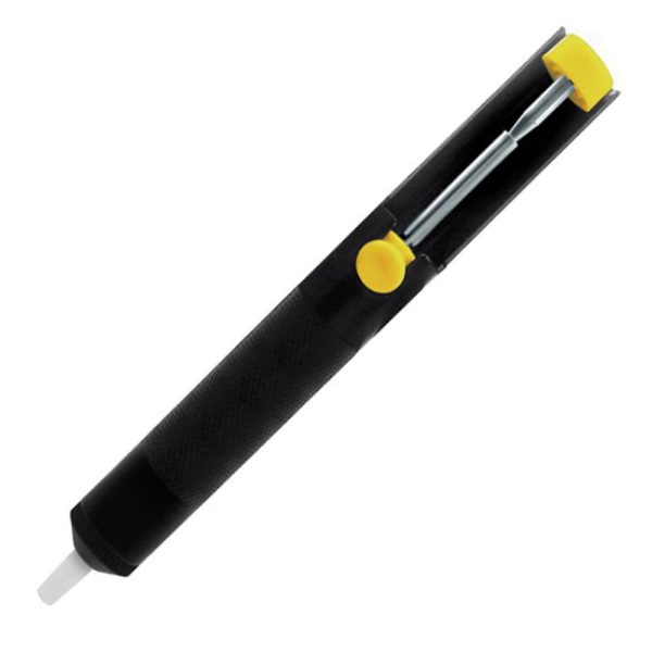 Sugador de Solda Preto HK-190 ESD com Bico de Teflon HIKARI-21J638