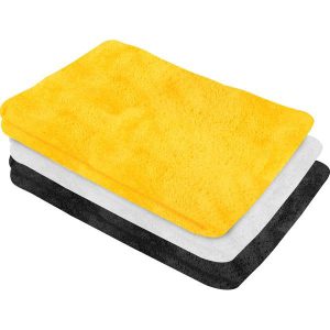 Toalha de Microfibra 60 cm x 40 cm 500 G/M2 Gsm Jogo com 3 Peças VONDER-6364600400