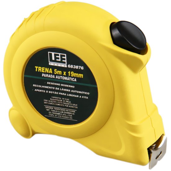 Trena com Parada Automática 5m x 19mm LEETOOLS-683876