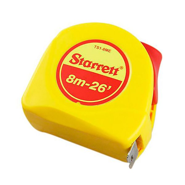 Trena de Bolso Amarela de 8M STARRETT-T18