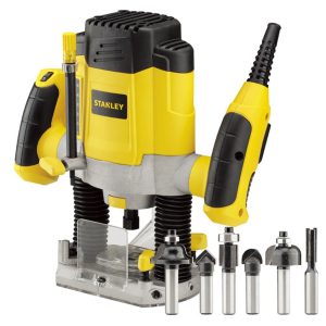 Tupia Eletrônica de Coluna 1200W 220V com 6 Fresas STANLEY-SRR1200