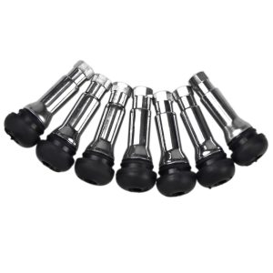 Válvula TR414 Cromada Para Pneus sem Câmara 50 Unidades JEDAL-821414AC