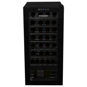 Adega de Vinhos Climatizada 32 Garrafas 94 L Display Digital Compressor