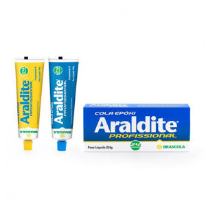Adesivo Cola Epóxi Araldite 234g 2 Bisnagas