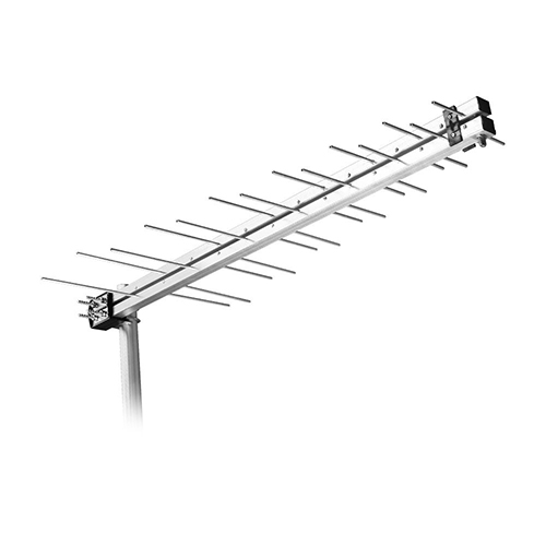 Antena log externa tv 2 em 1 – 14 elementos